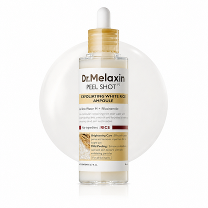 Dr.Melaxin Peel Shot Exfol White Rice Ampoule