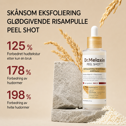 Dr.Melaxin Peel Shot Exfol White Rice Ampoule